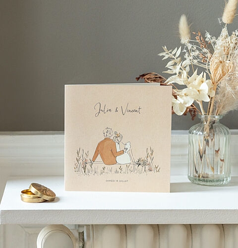 Faire-part de mariage