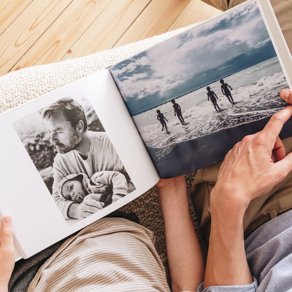 Album photo rigide Souvenirs instantanés