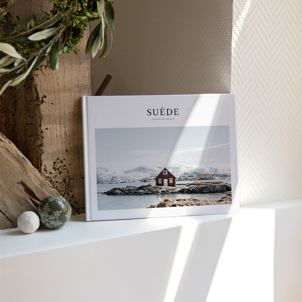 Album photo ouverture à plat Souvenirs instantanés