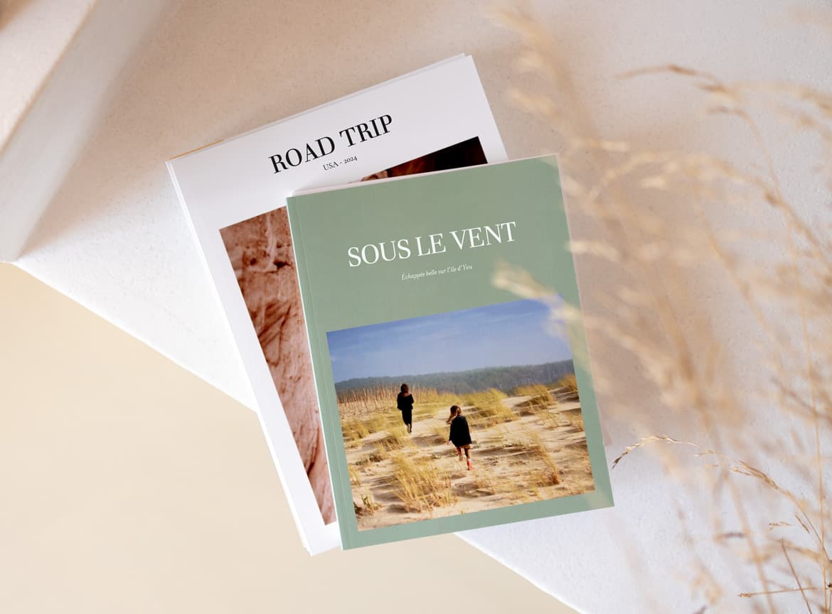 Album photo souple souvenirs vacances