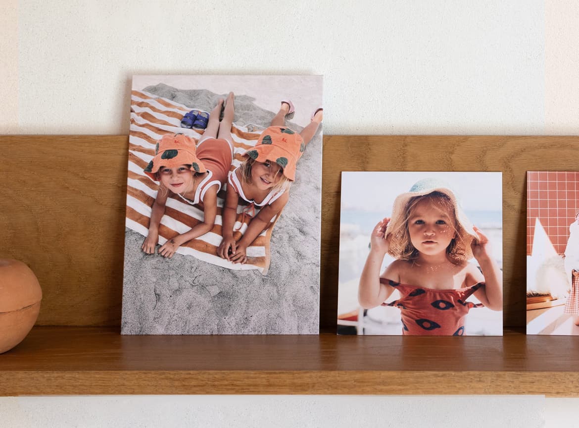 Tirage photo contrecollé vacances