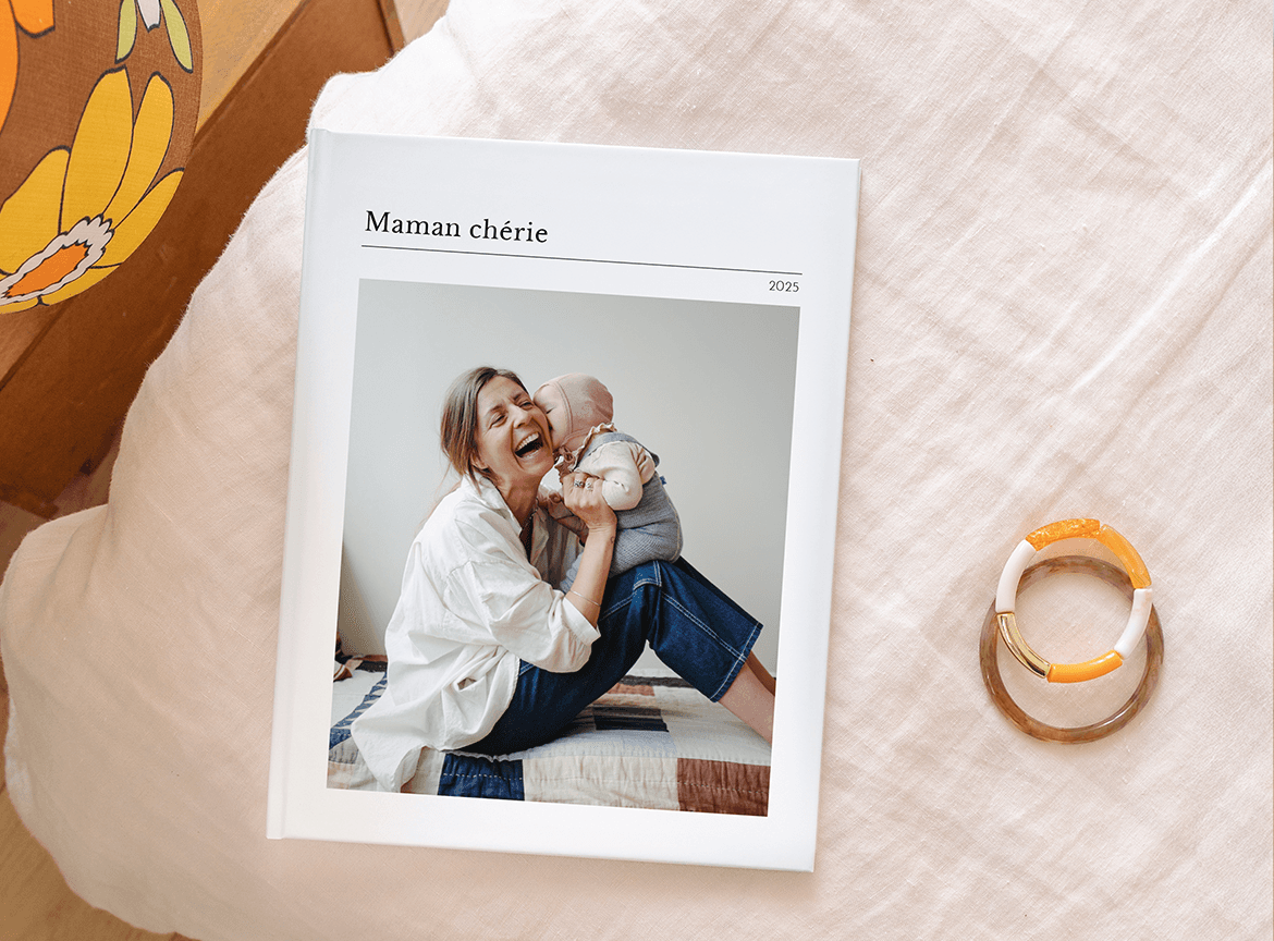 Album photo rigide fête des mères