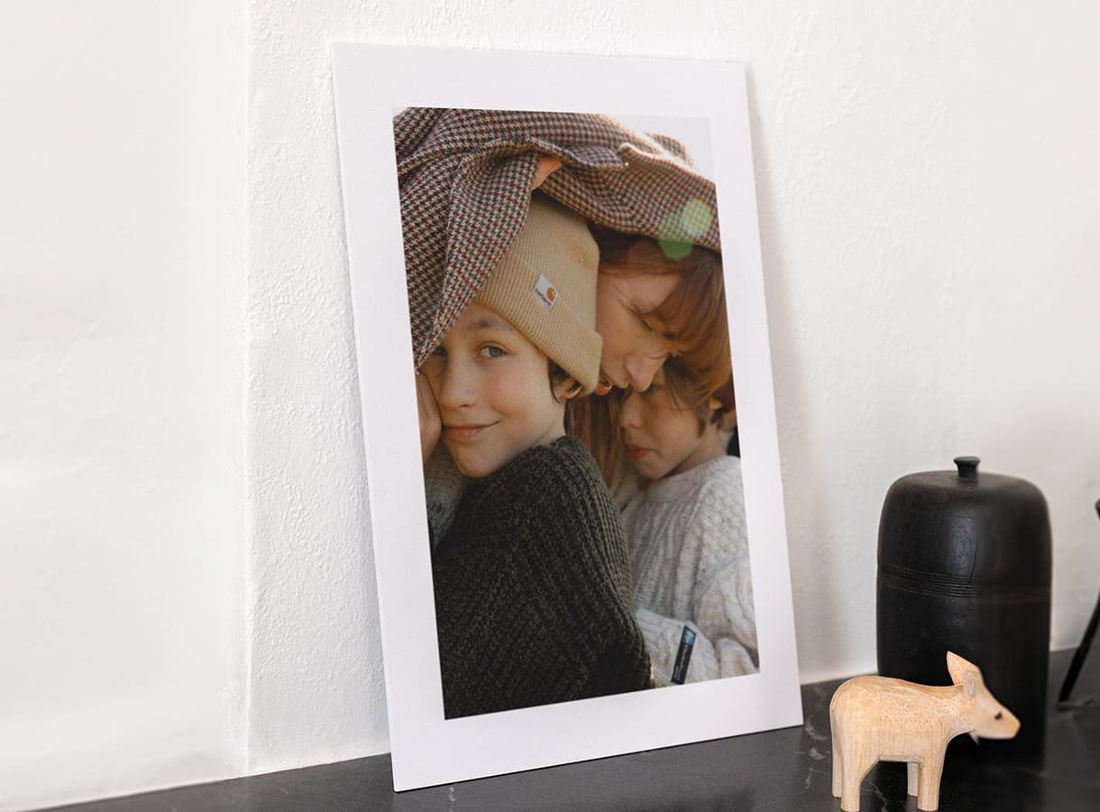 Tirages photo contrecollés