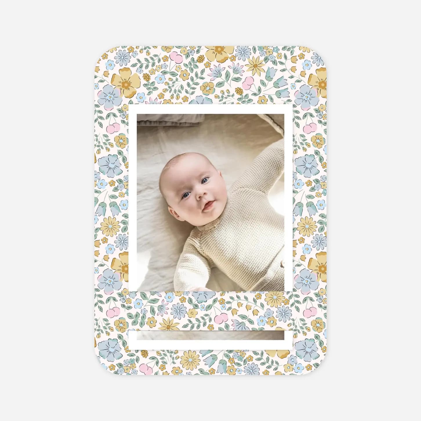 Faire-part de naissance Joli Liberty