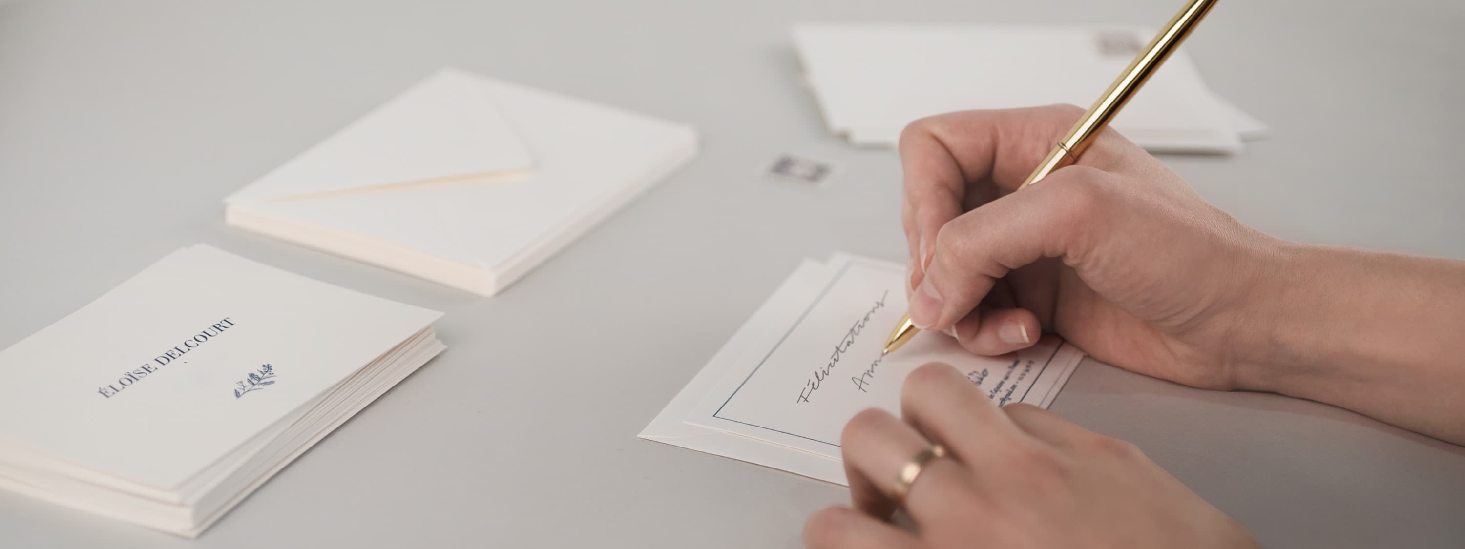 Carte de correspondance original