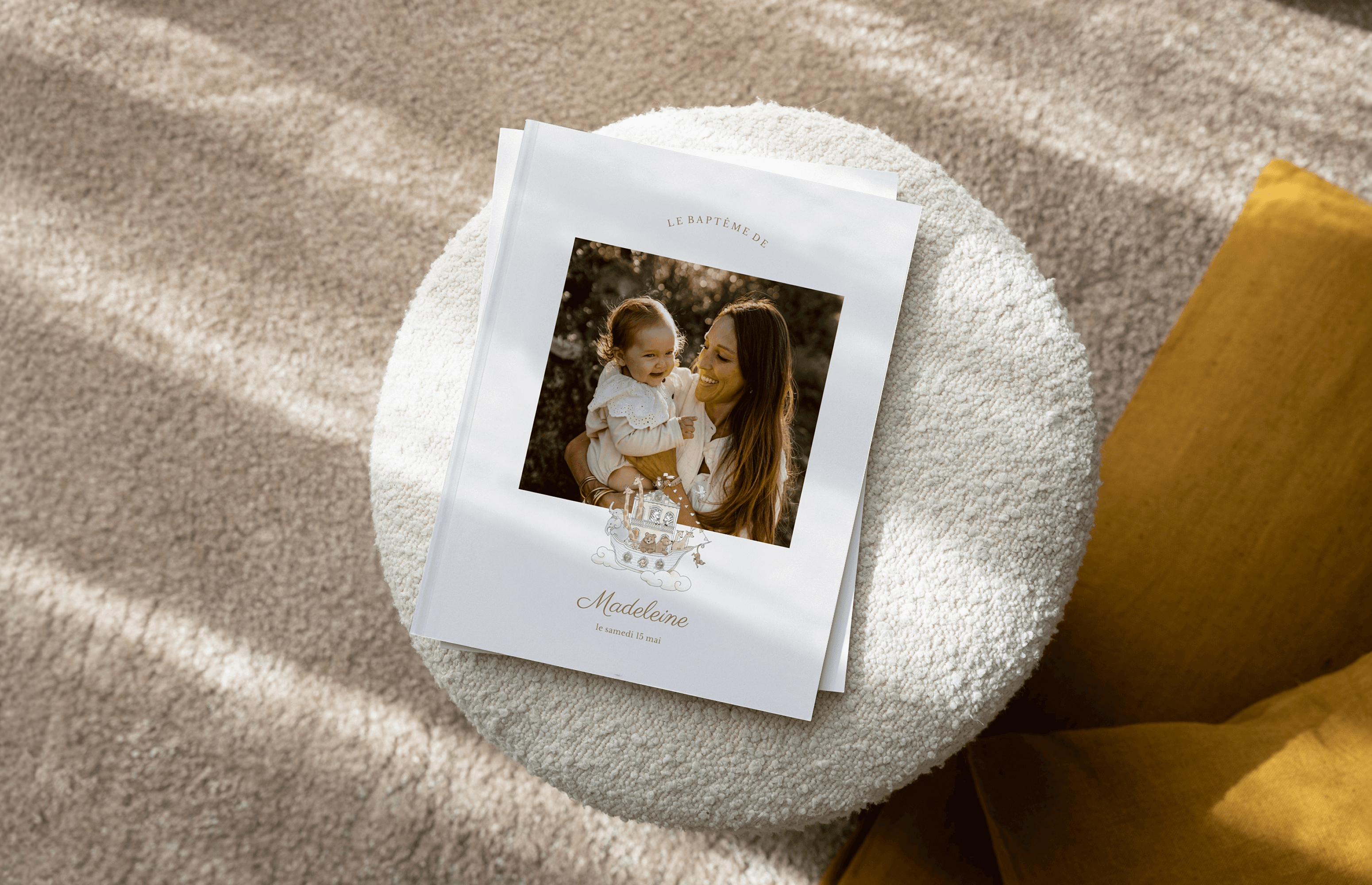Album photo de baptême Atelier Rosemood