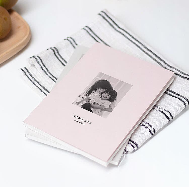 Modèle de carnet pour la fête des mères