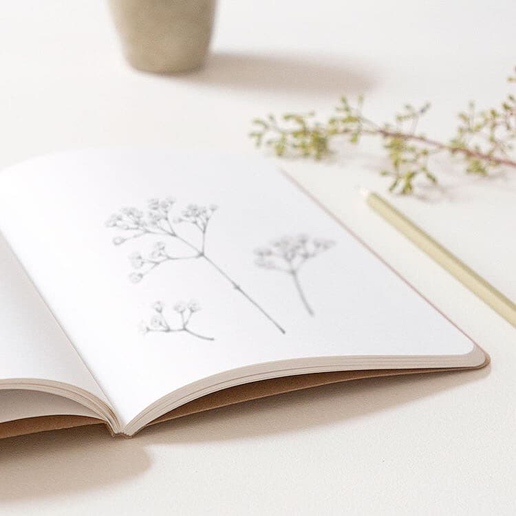 Modèle de carnet de dessin