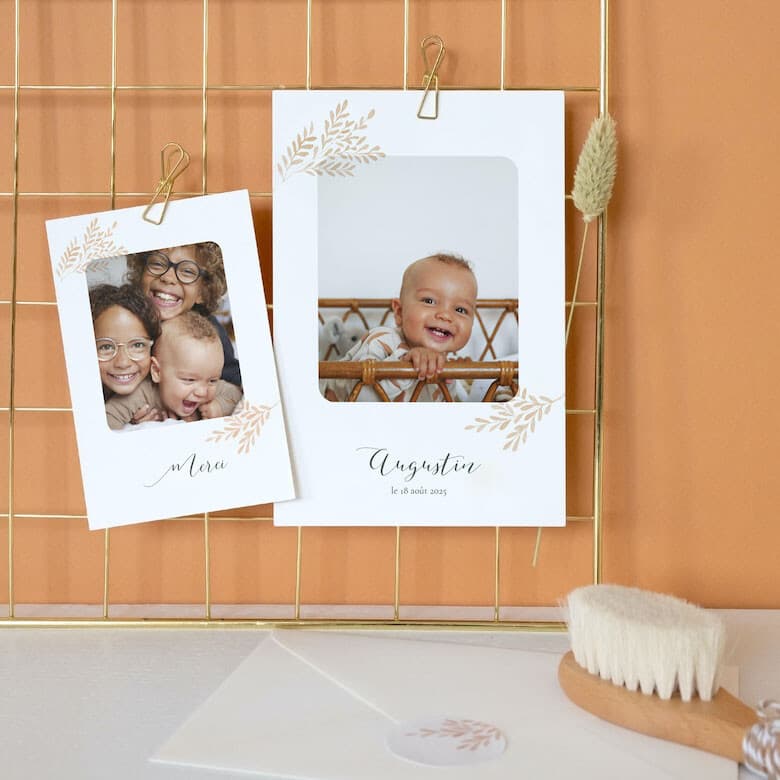 Faire-part de naissance Rosemood