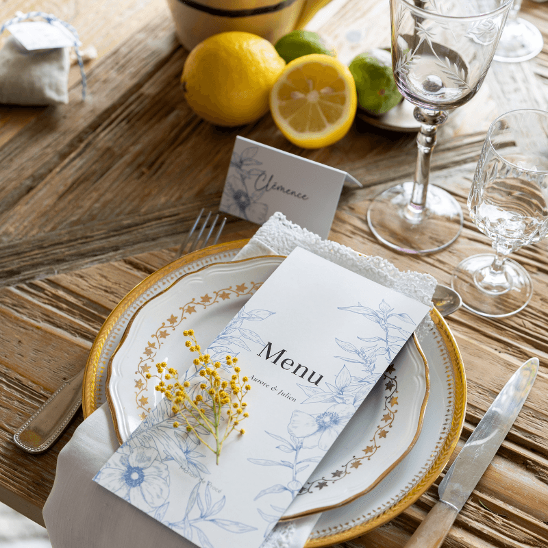 Inspiration table Gravure