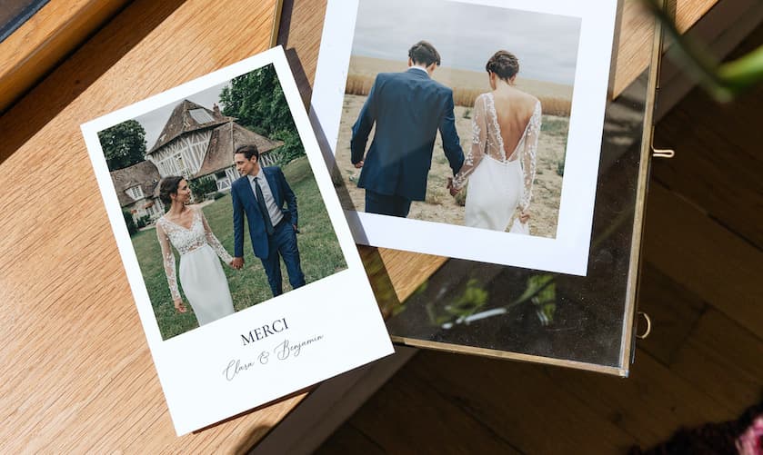 Texte remerciement mariage