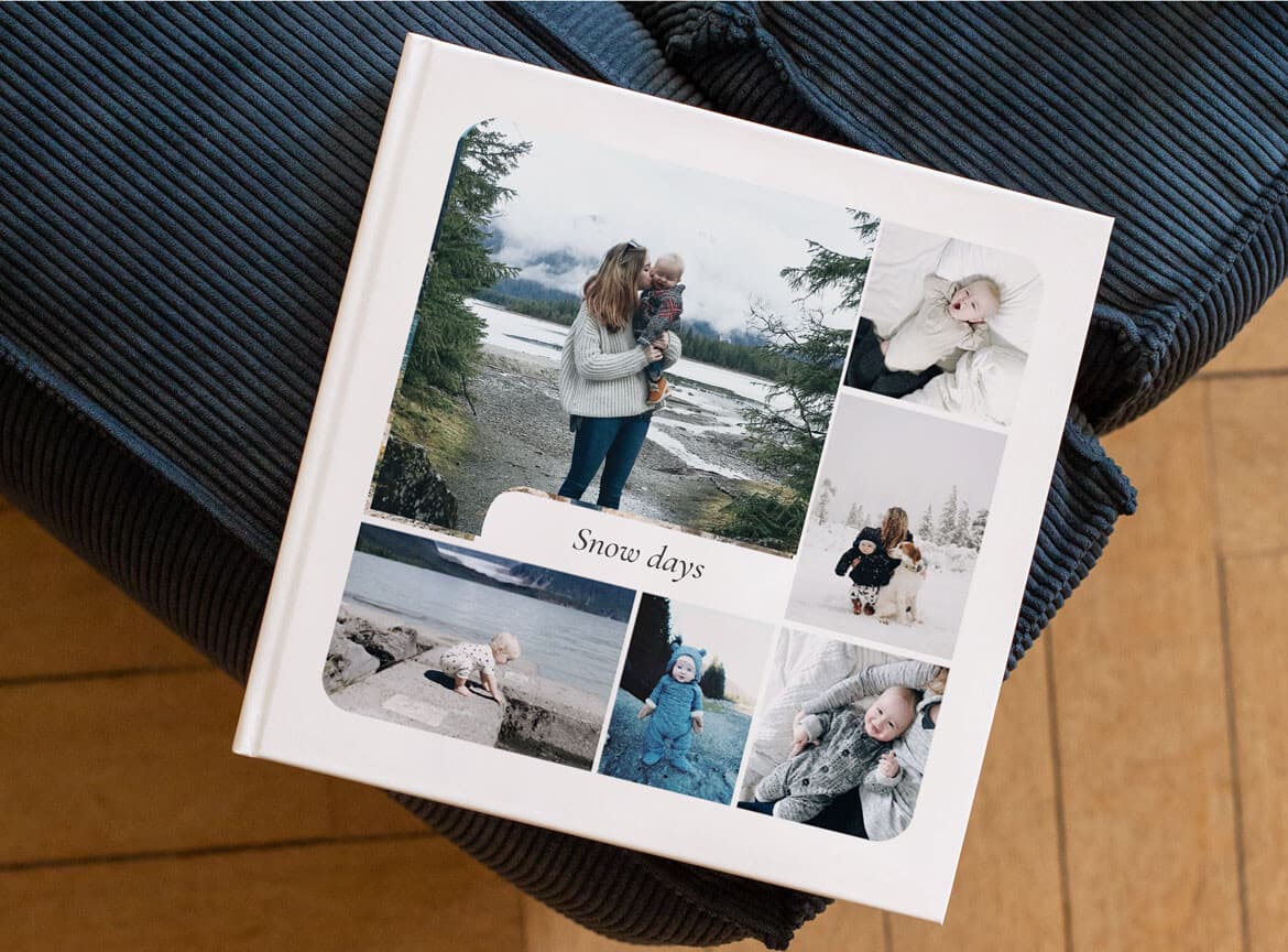 Album photo couverture rigide Cadeau