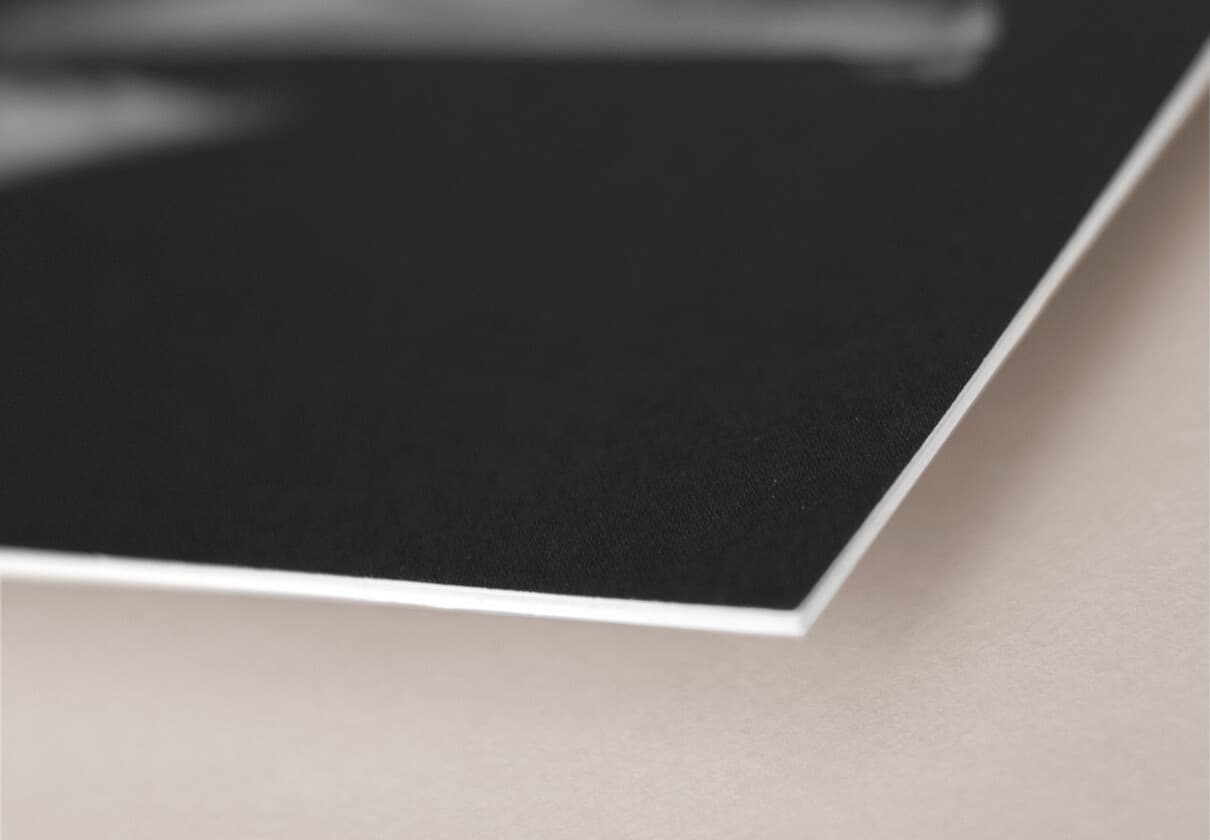 Agrandissement photo contrecollé