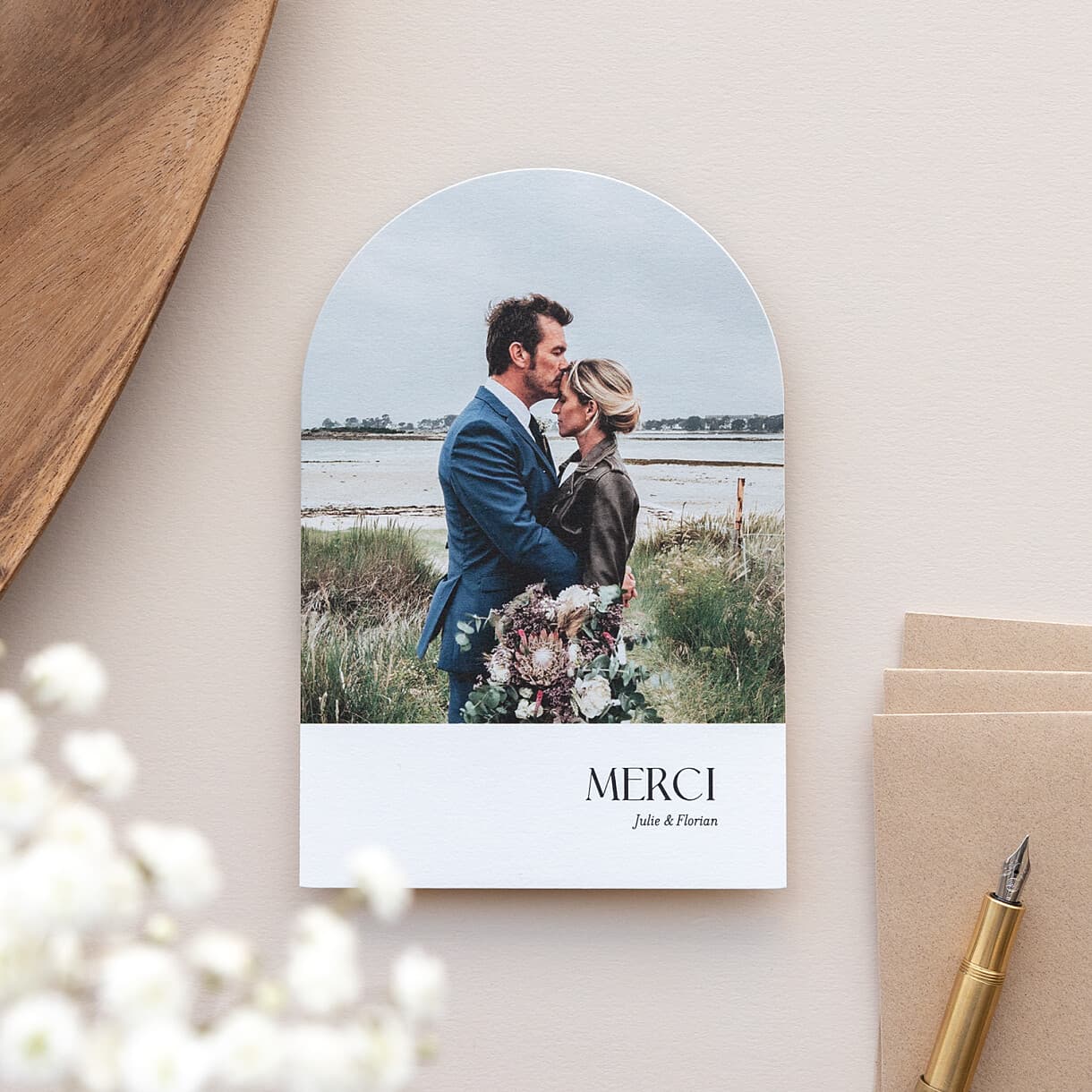 Cartes de remerciement mariage, Après le grand jour