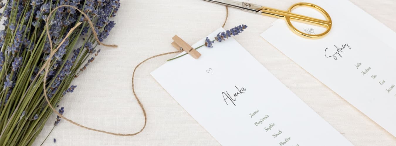 Idée plan de table mariage