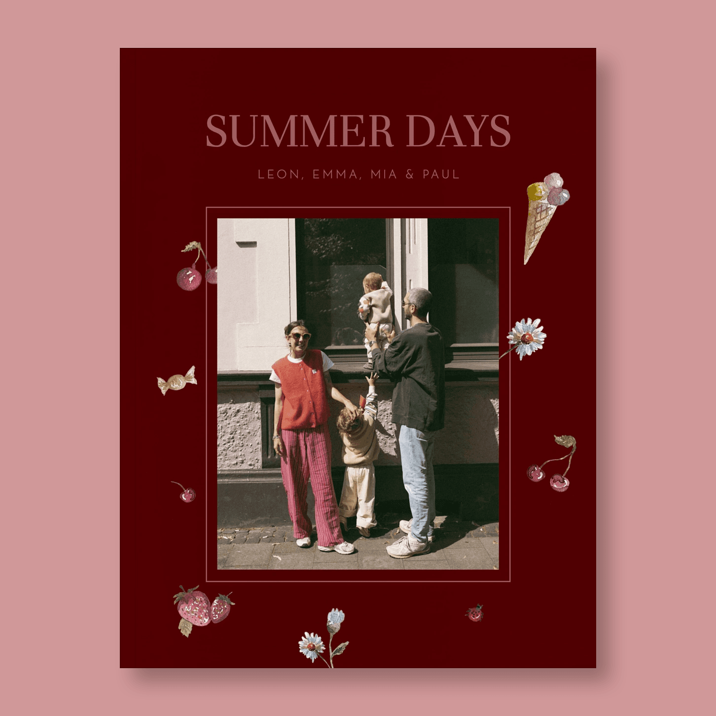 Fotobuch Softcover Days to remember - Rot