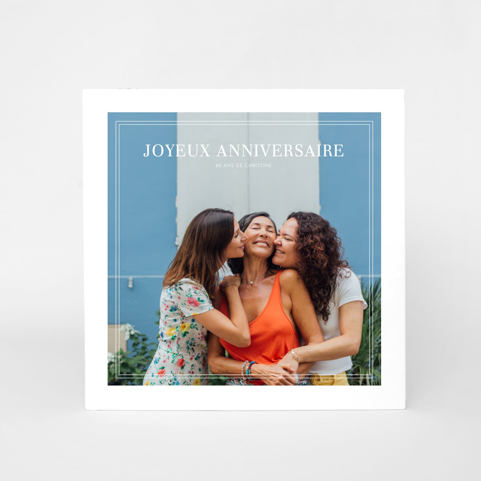Album photo anniversaire couverture rigide