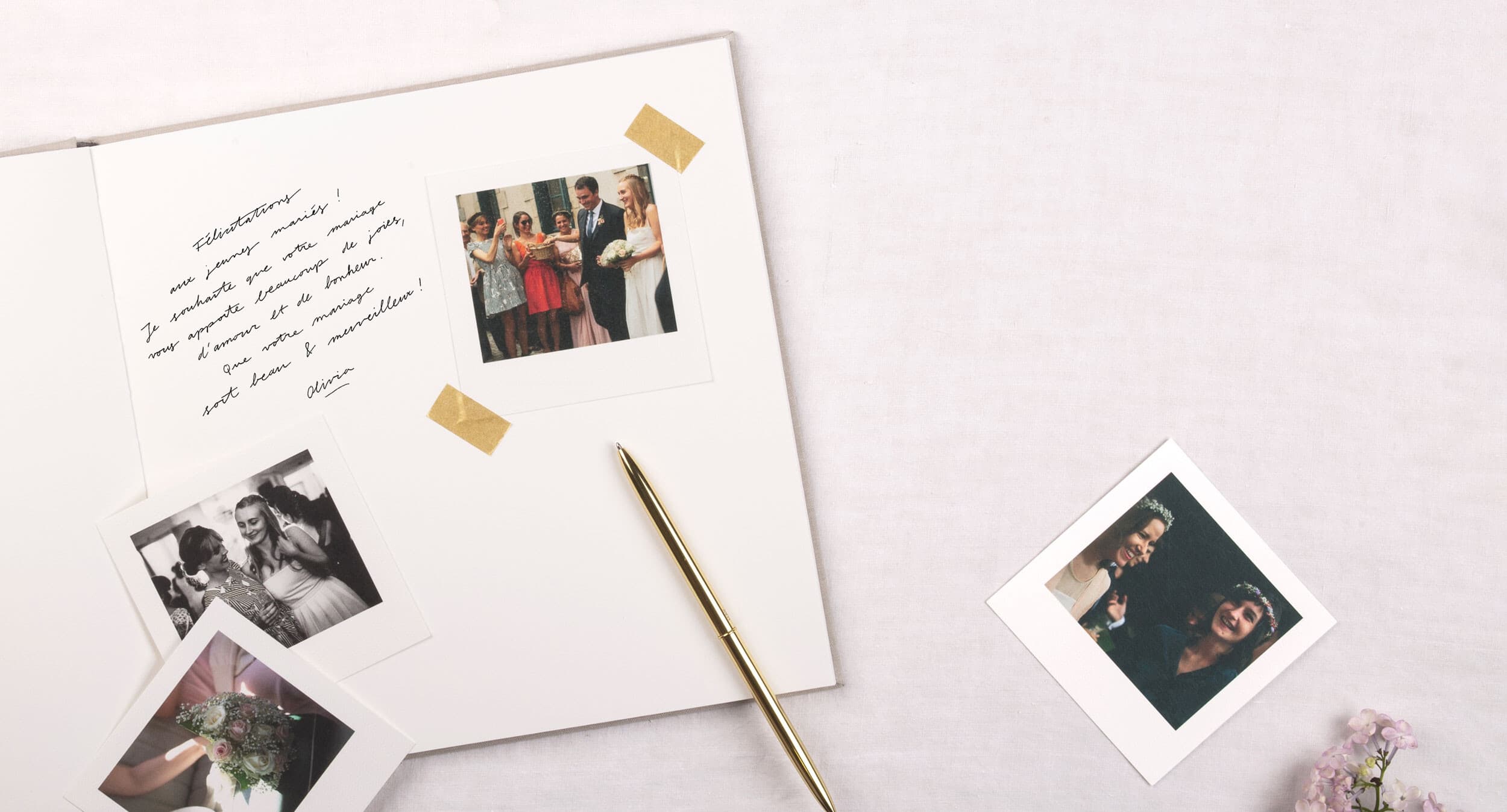 Texte livre d'or mariage