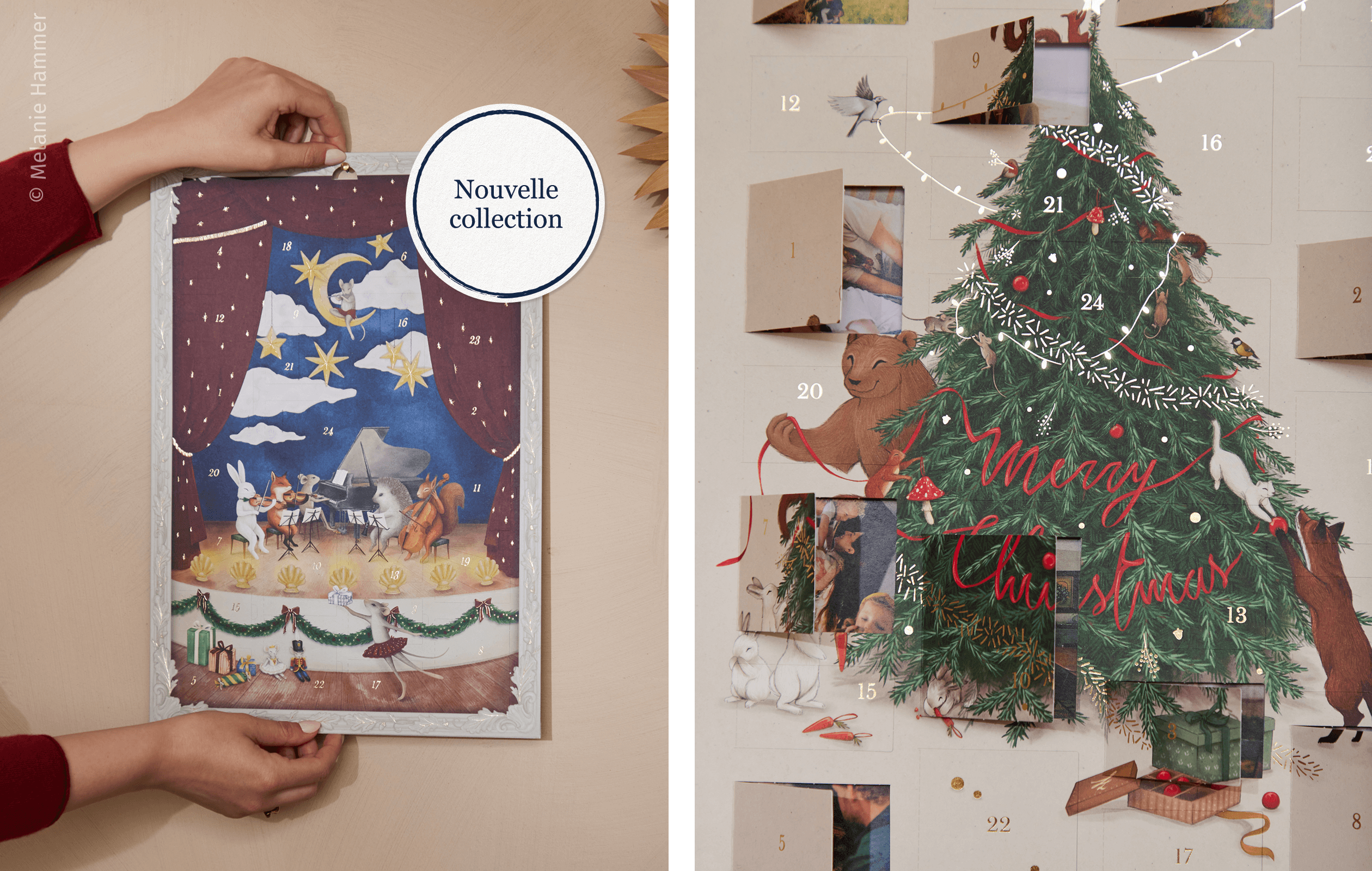Un calendrier de l'Avent à créer vous-même