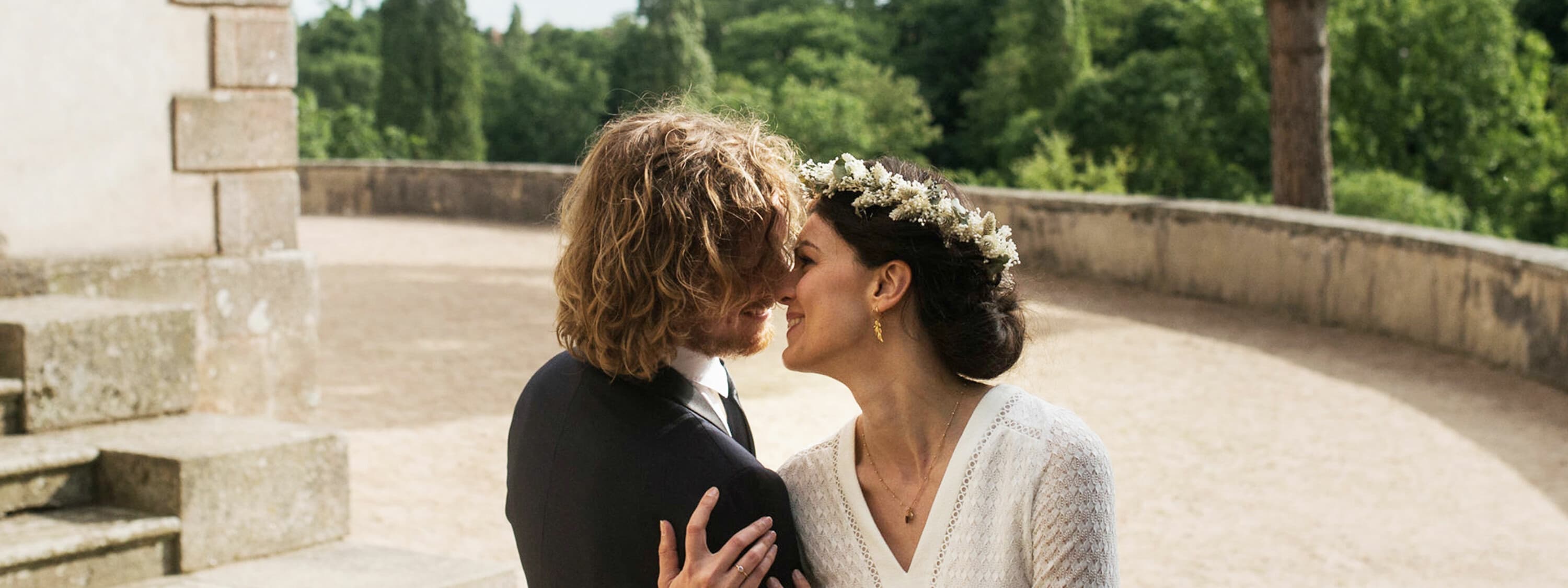 Carton réponse mariage classique