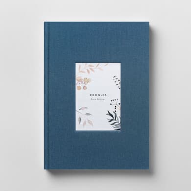 Carnet de dessin tissu photo