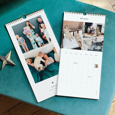 Calendrier mural planning personnalisé grand format