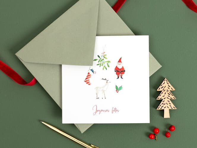 Envoyez vos voeux de Noël pour les fêtes de fin d’année