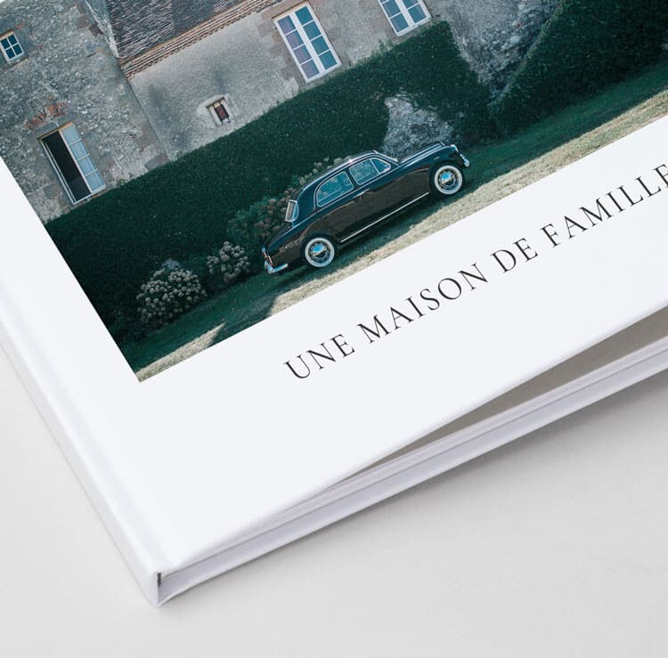 Album photo vintage rigide