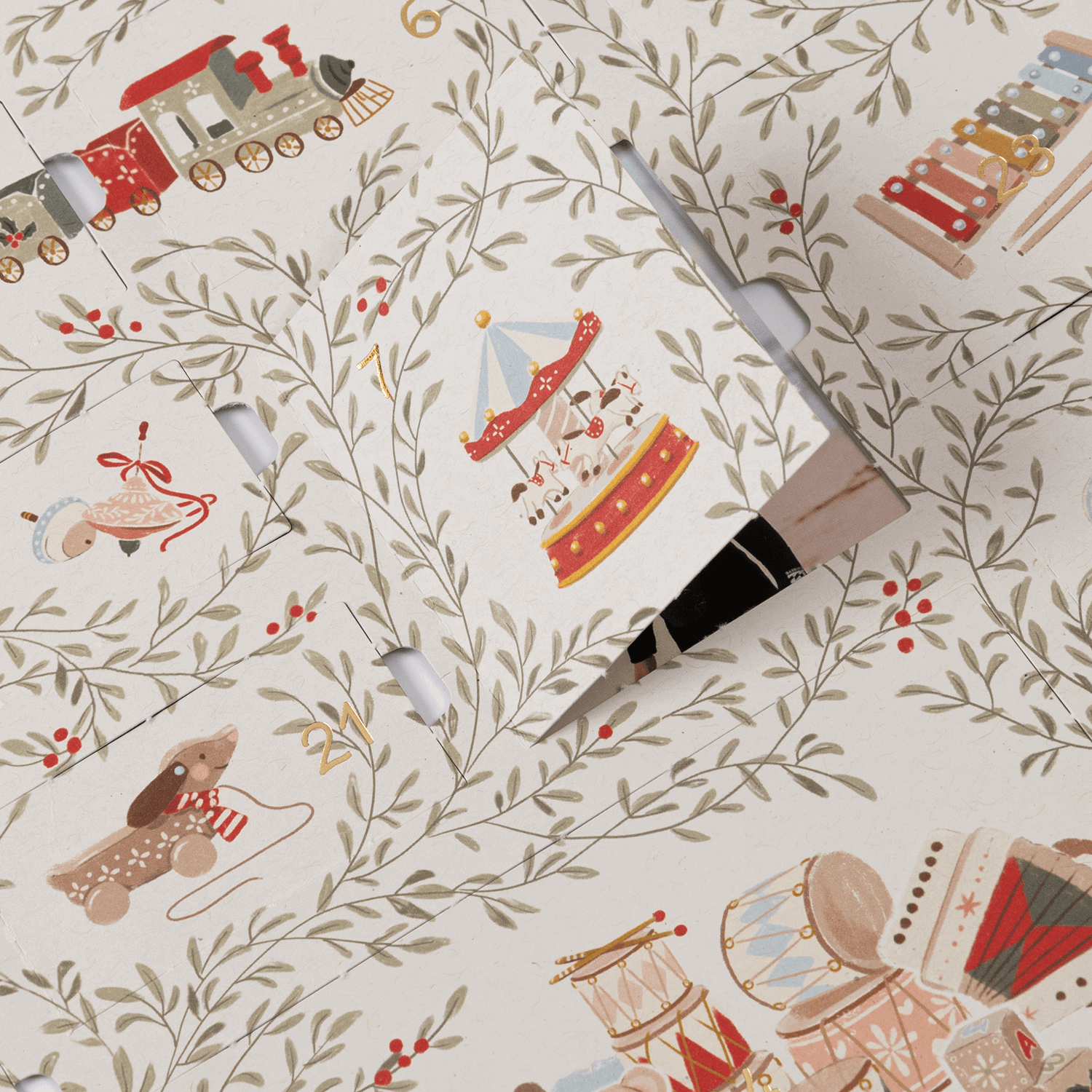 Calendrier de l'Avent En attendant Noël