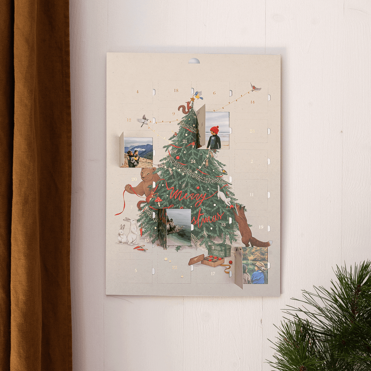 Calendrier de l'Avent Le Noël des animaux