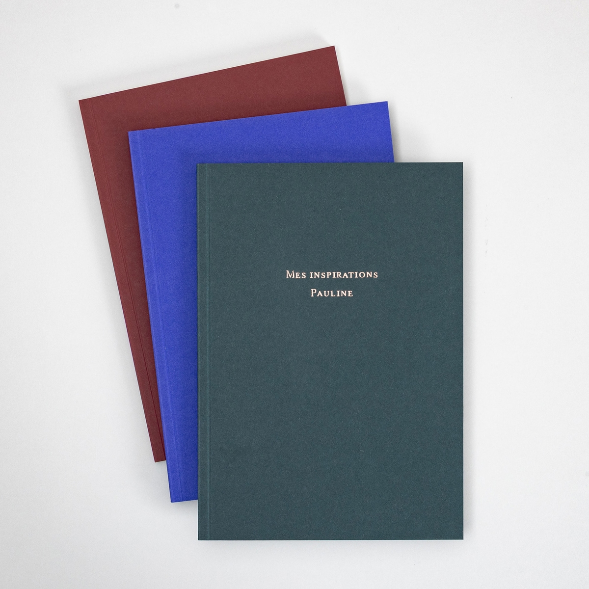 Carnet personnalisé Souple doré