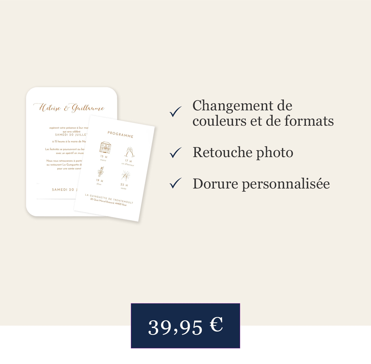 Produit sur mesure Design et Produit