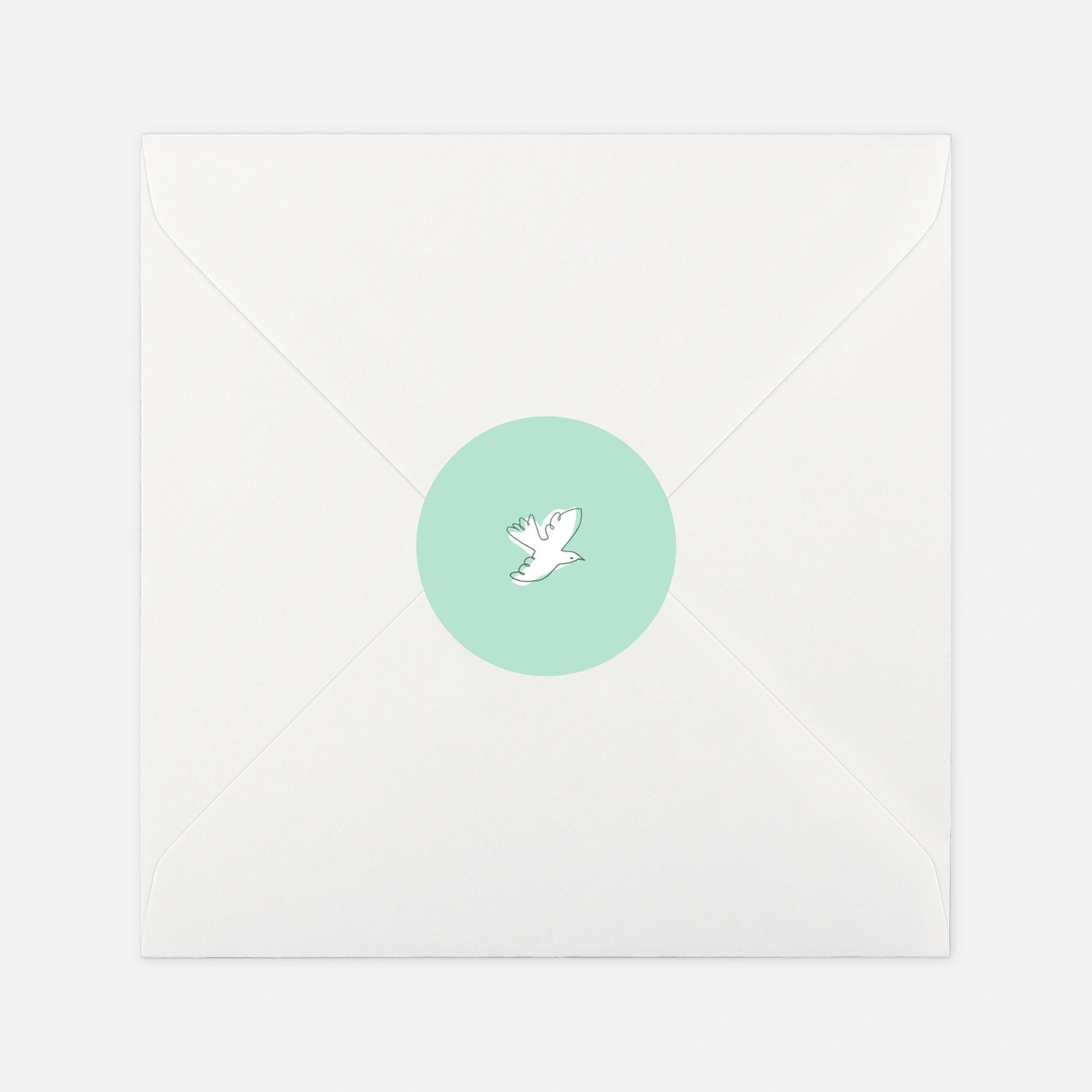 Étiquette confirmation Allégresse