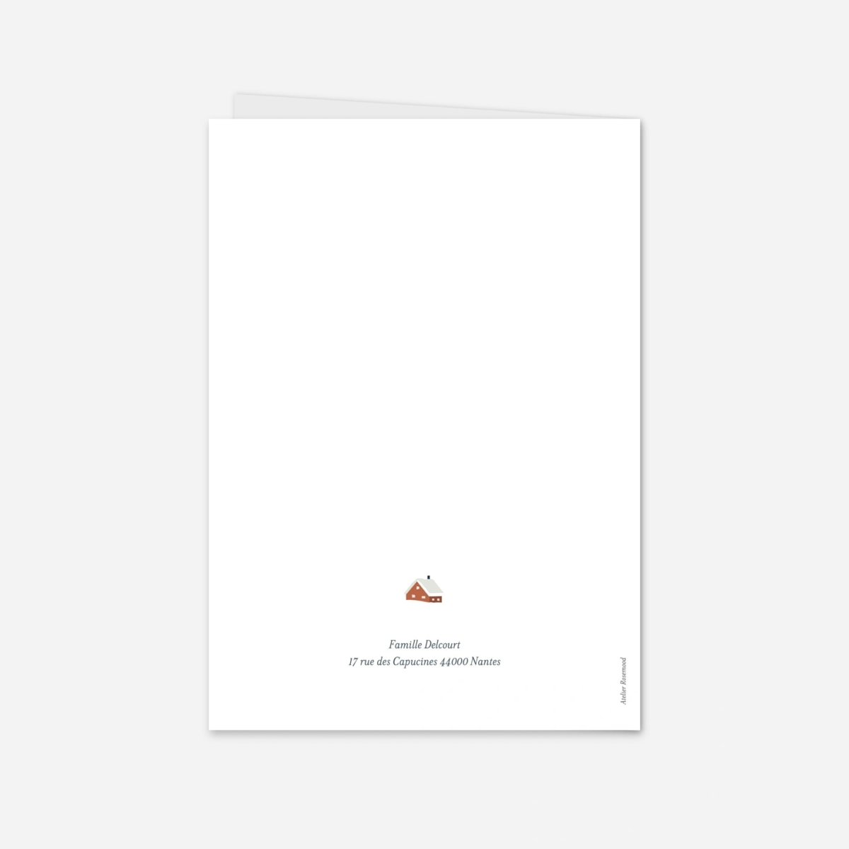 Carte de voeux Joli alpage