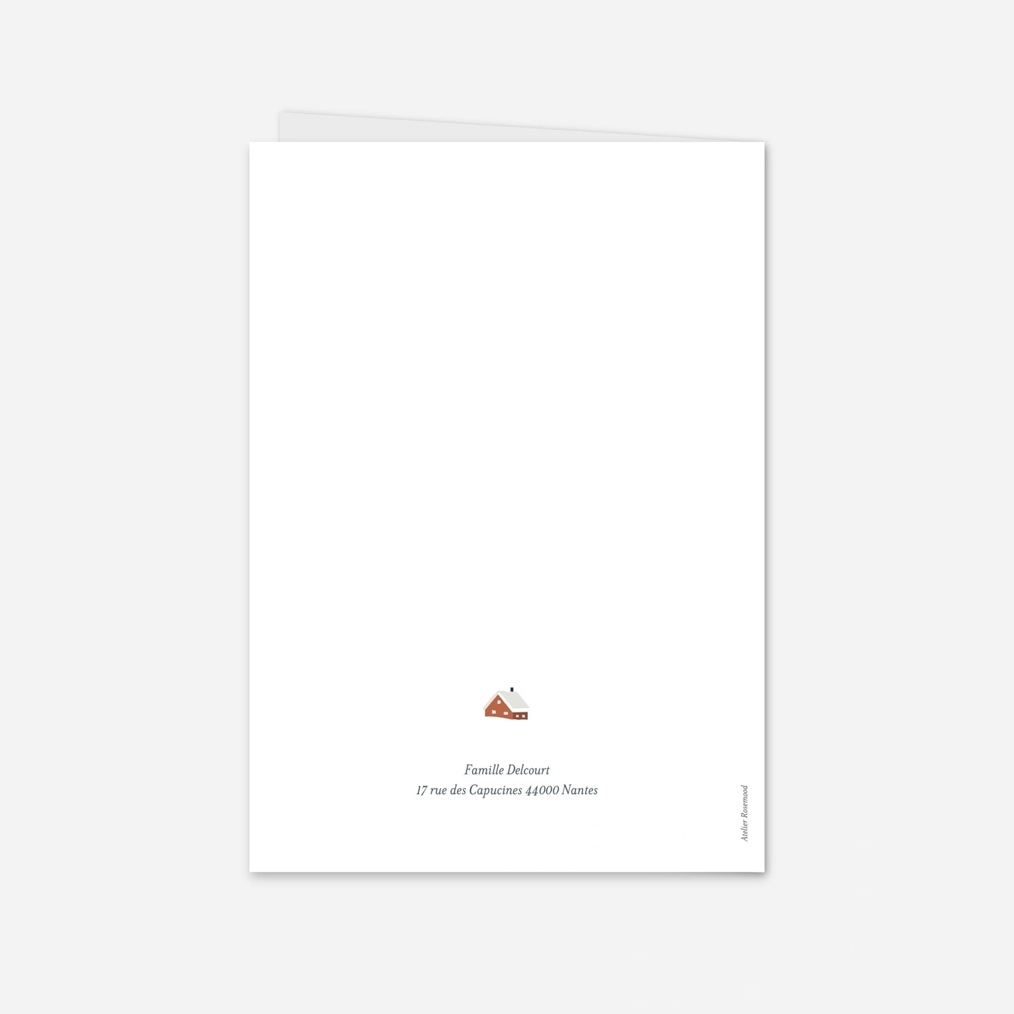 Carte de voeux Joli alpage