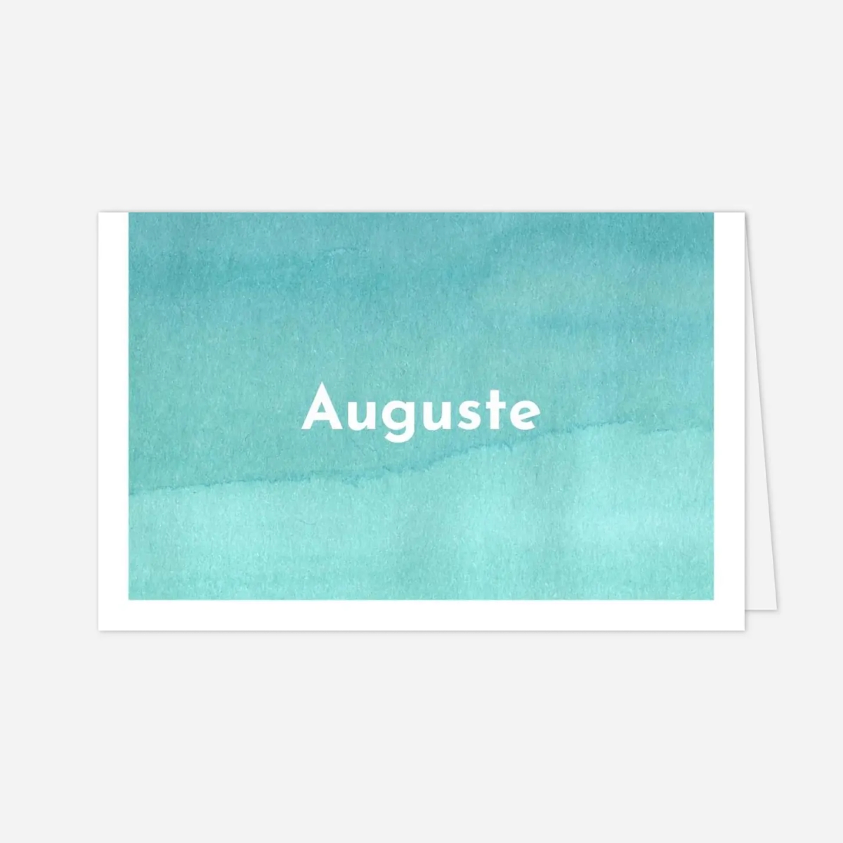 Marque-place mariage Aquarelle