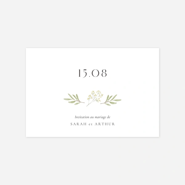 Aquarelle végétale