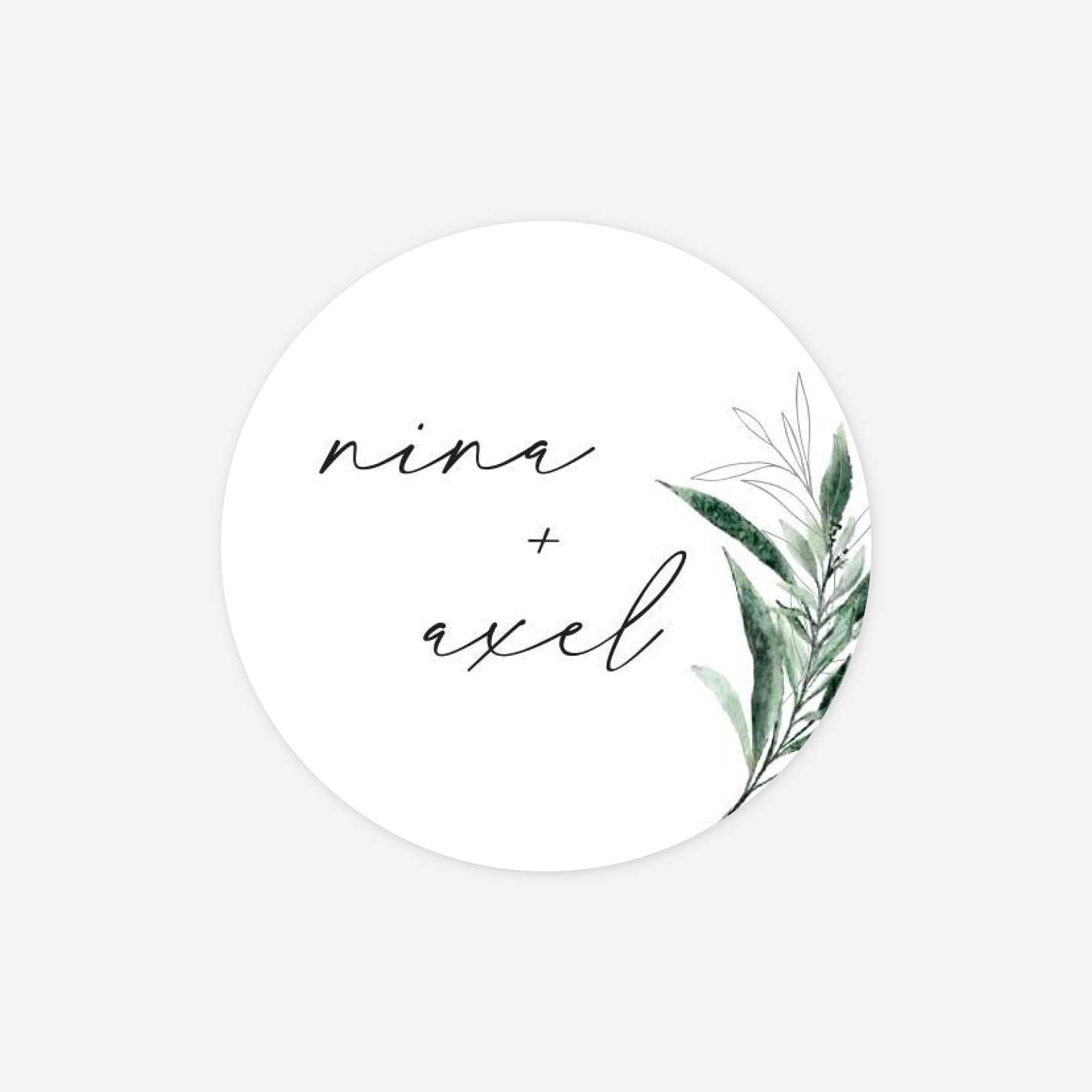 Stickers mariage Arche florale