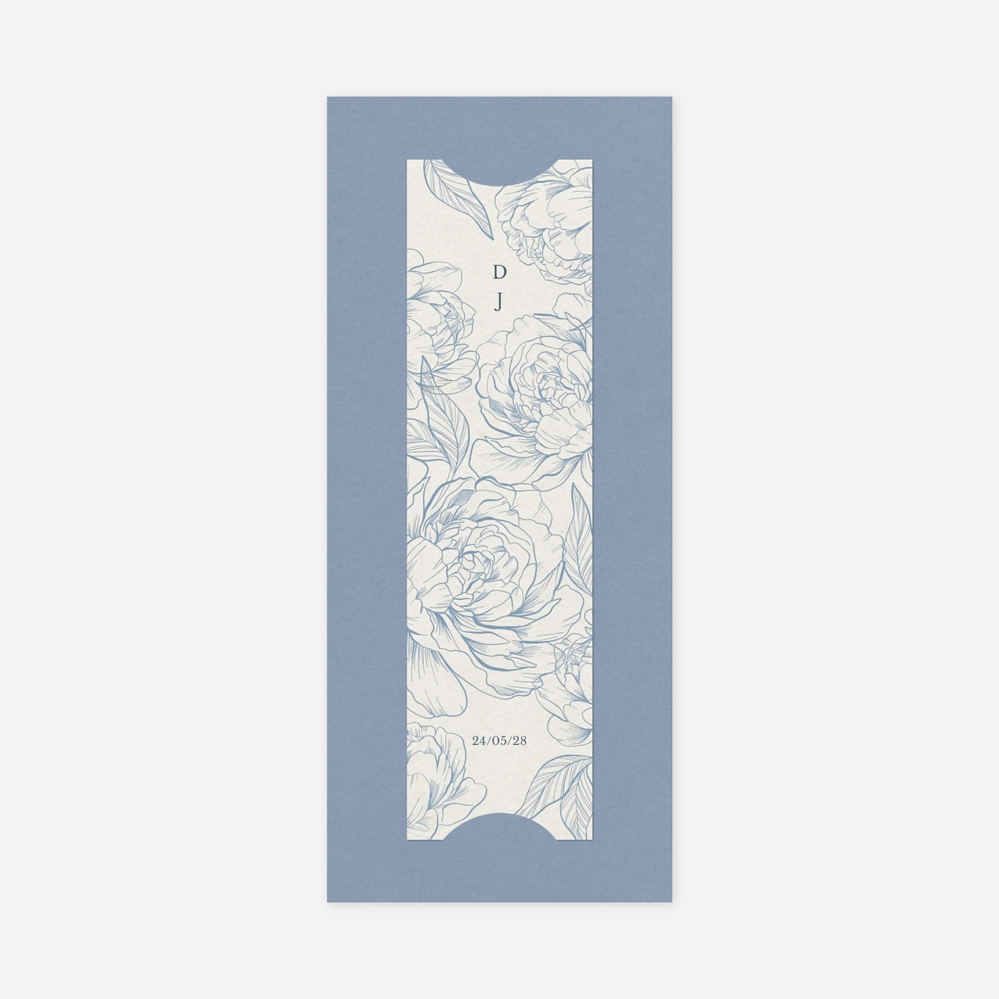 Faire-part mariage Balade en fleurs