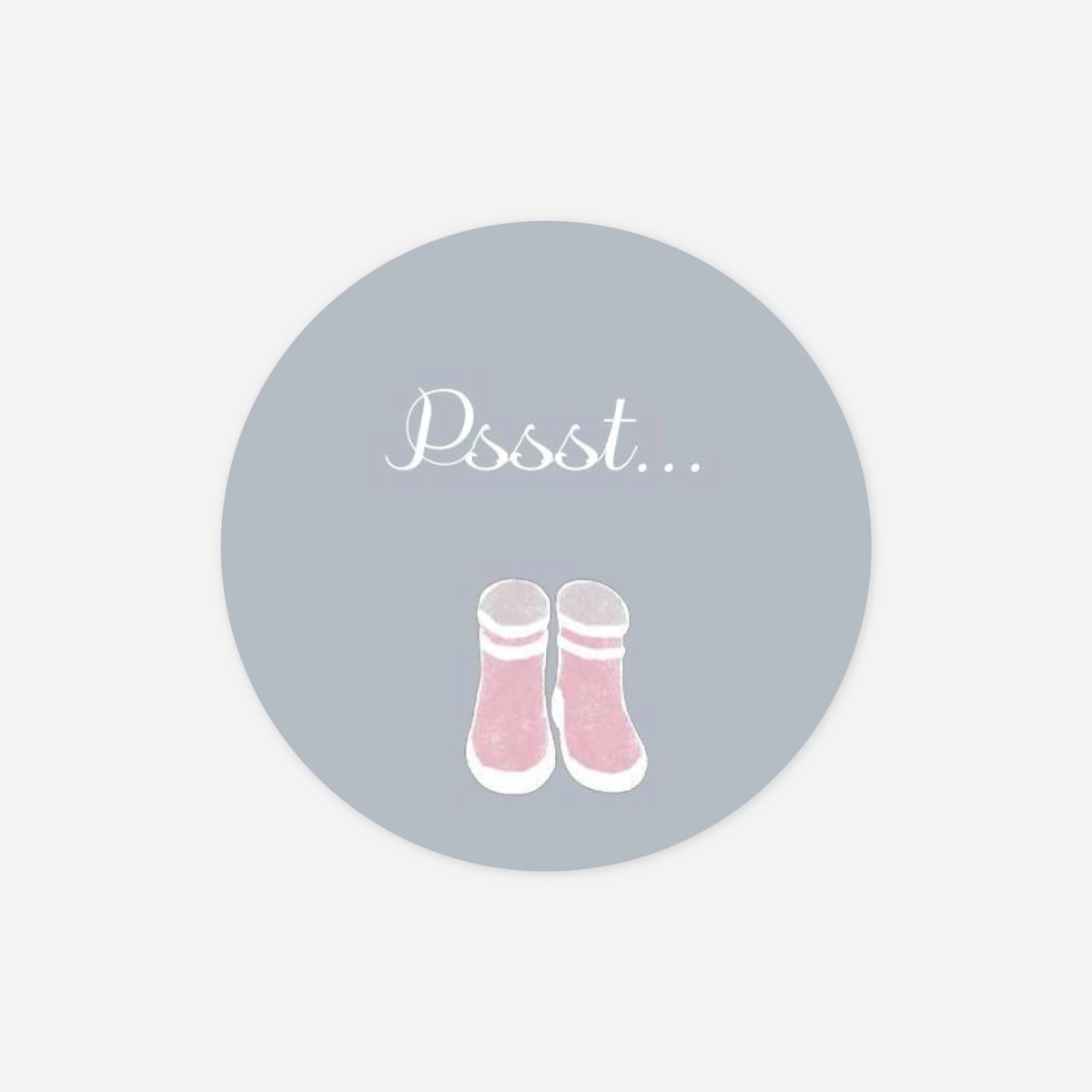 Stickers naissance Merci balade