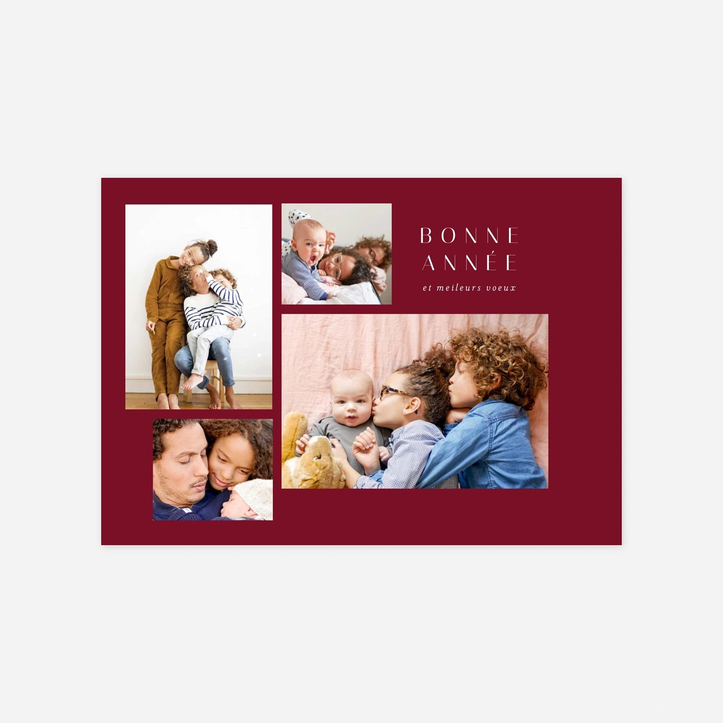 Carte de voeux Barbe à papa