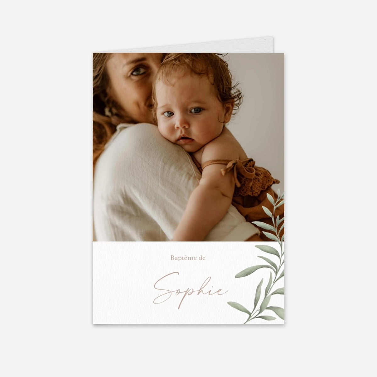 Livret de messe baptême Doux printemps