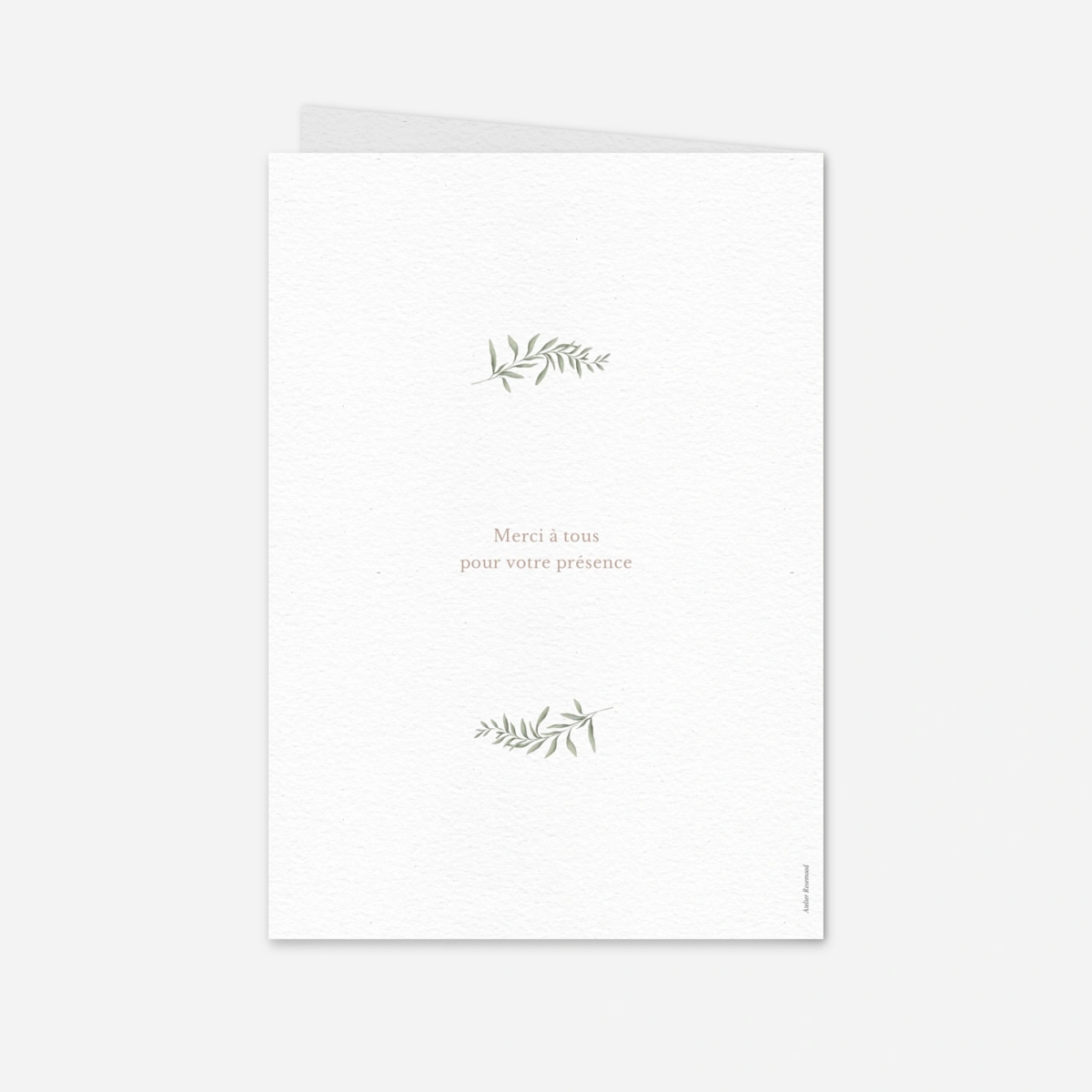 Livret de messe baptême Doux printemps