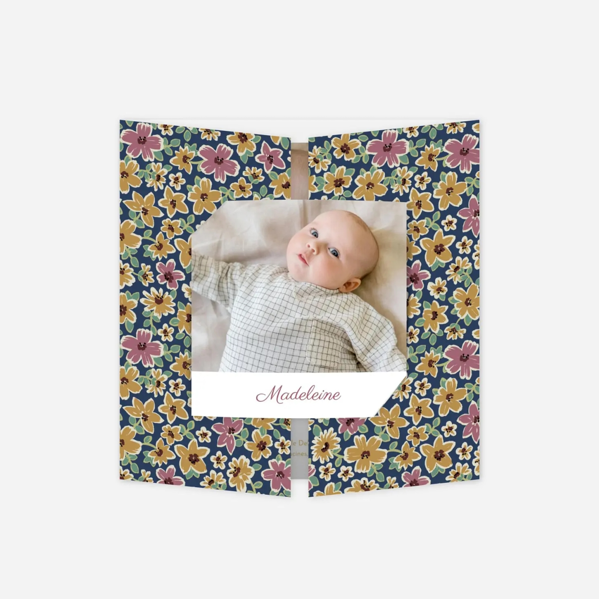 Faire-part naissance Bloom