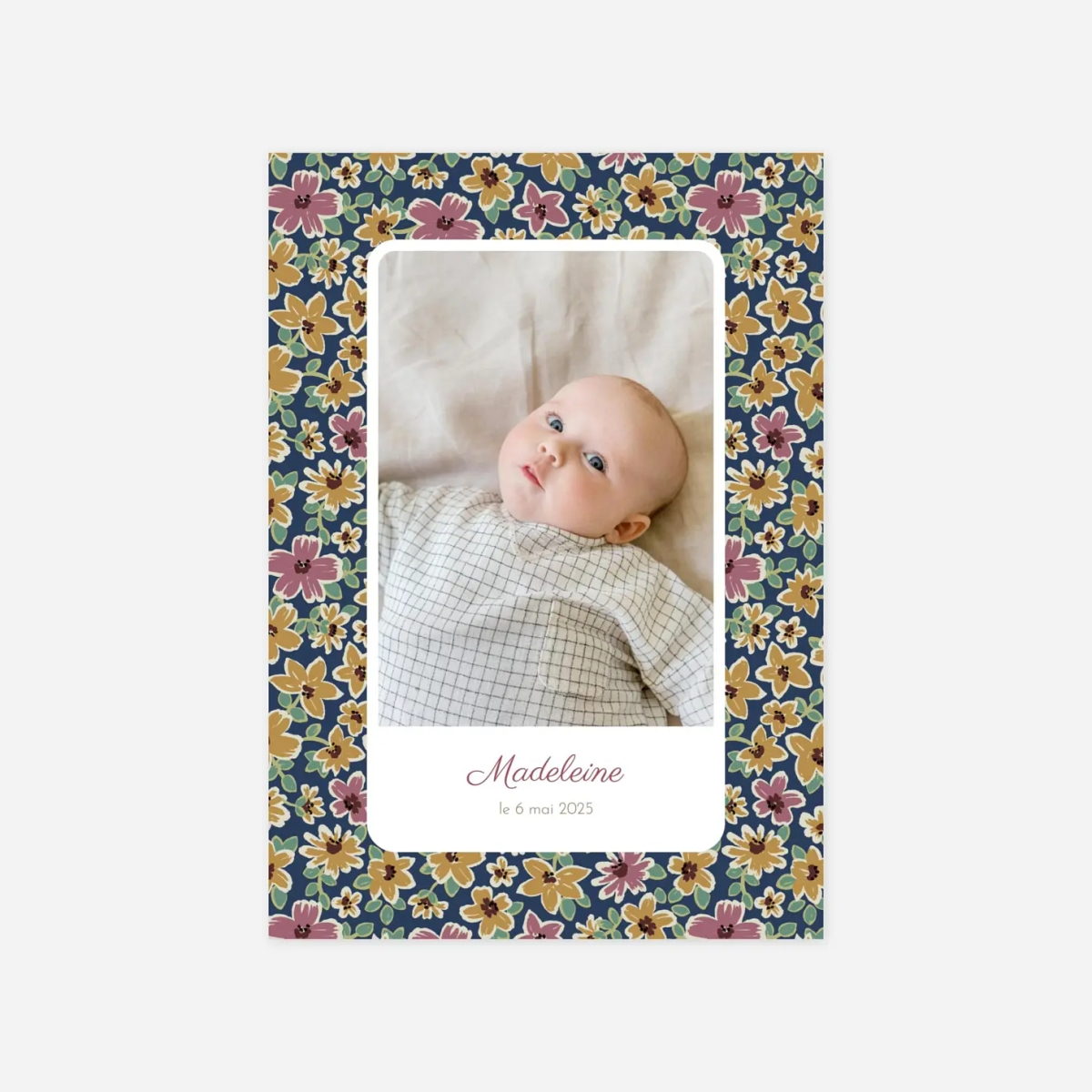 Faire-part naissance Bloom