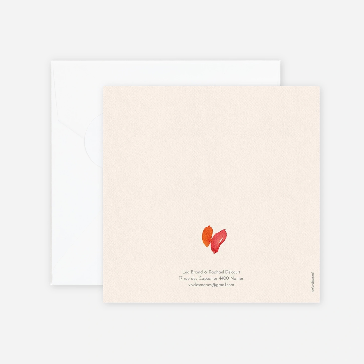 Faire-part mariage Bloom