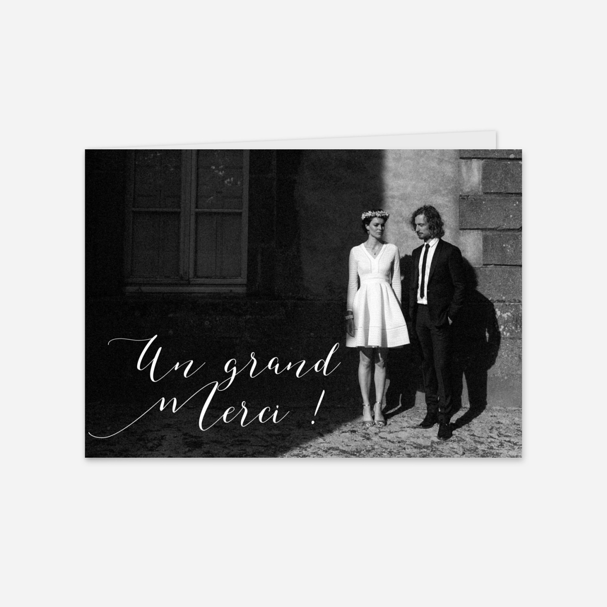 Carte de remerciements Bloomy