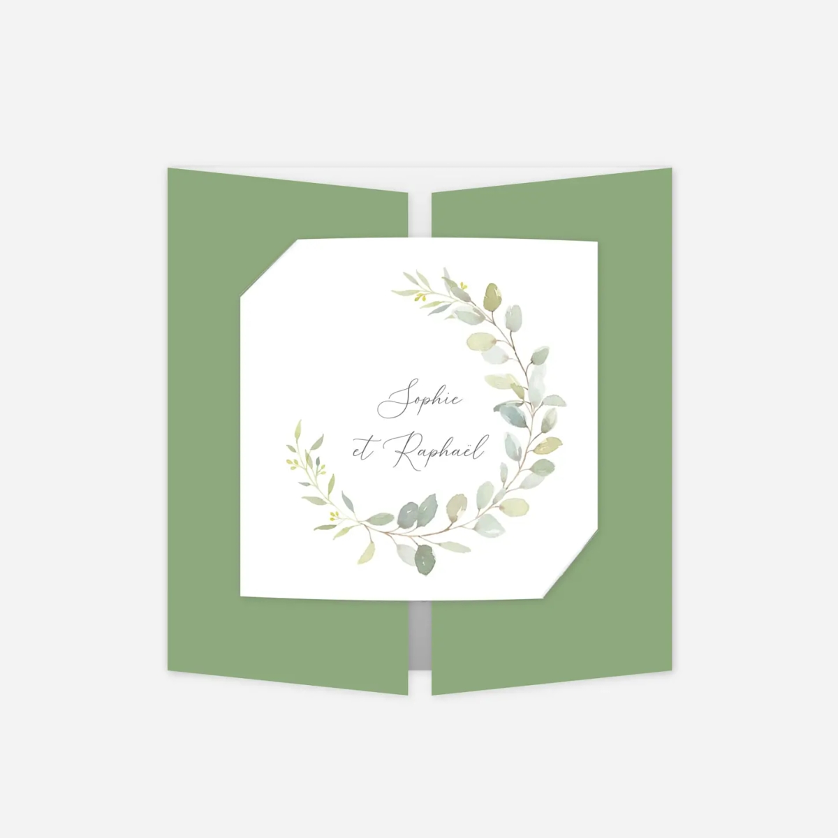 Faire-part mariage Bouquet champêtre