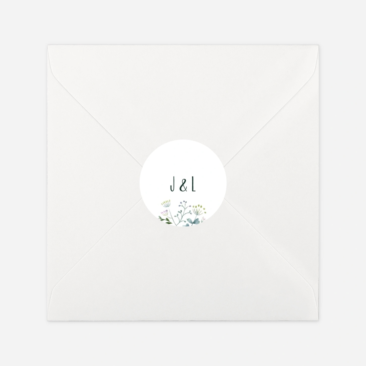 Stickers mariage Bouquet sauvage