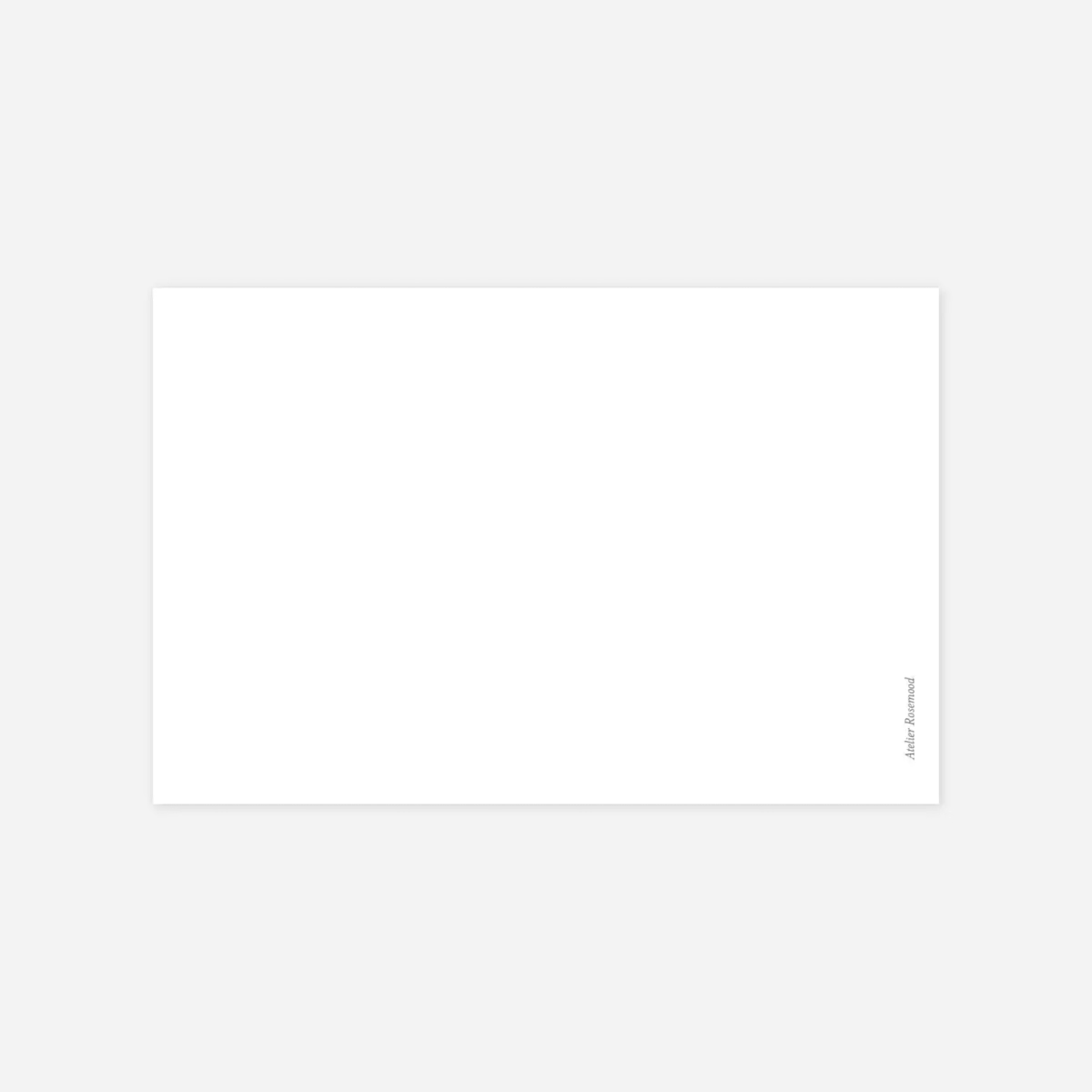 Carton d'invitation Bouquet